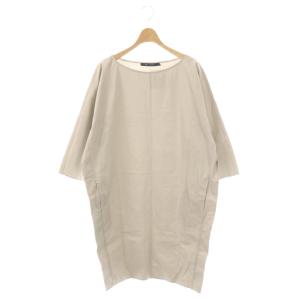 DESERT コットンワンピース 36 グレージュ /DO OS