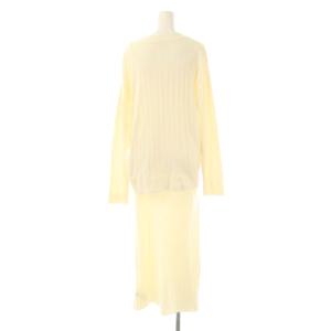 SNIDEL ホーム HOME 24AW Creamy Touch タンクワンピース ロング カーディガン ニット セット