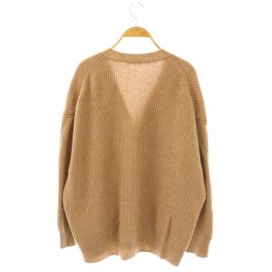 EVERYDAY I LIKE Cashmere Vネックカーディガン ニット ベージュ /HK OS