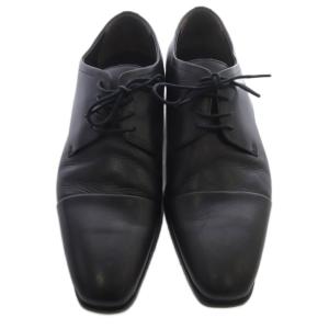 HUGO BOSS レザー ビジネスシューズ 7.5 黒 ブラック /SR