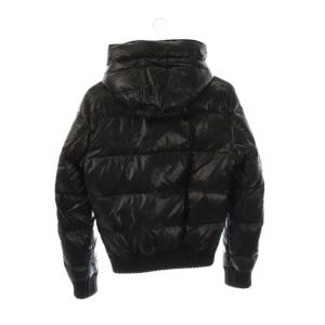 DOLCE&GABBANA 中綿ジャケット ジップアップ フード 44 ブラック /DF OS