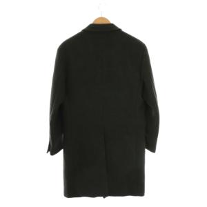 PRADA ウール混 チェスターコート 48 グレー