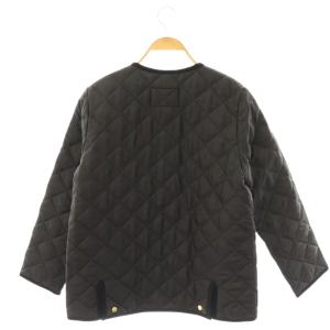 Traditional Weatherwear 23AW SLOBE別注 キルティングショートブルゾン 36 ブラック