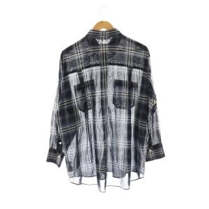 Spick&Span コットンボイルチェックルーズシャツ シアー マルチカラー /DO OS
