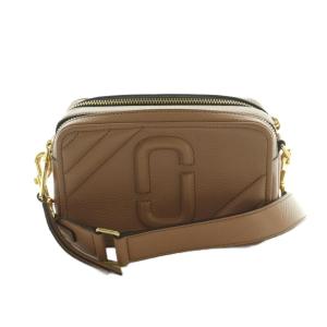 スナップショット ショルダーバッグ レザー ピンクベージュ /MI OS