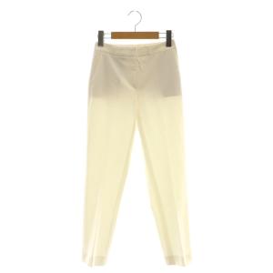 Cotton Linen Stretch Penna パンツ テーパード リネン混 30 ホワイト /HK