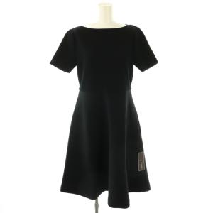 ニットドレス ワンピース 38 ブラック 43585