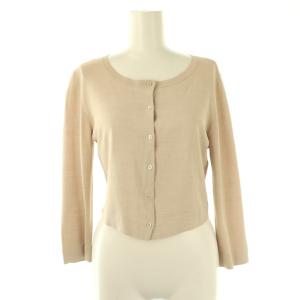 アッパースタンダード カーディガン ニット クロップド 40 ベージュ 32821 /DF OS