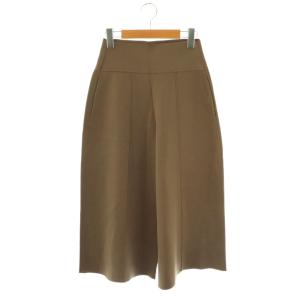 Knit Pants Valeriane ニットパンツ クロップド 38 モカ 43599 /DF OS