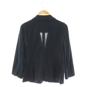 Reflect 背抜き1Bテーラードジャケット ブレザー 七分袖 11 紺 ネイビー /AT OS