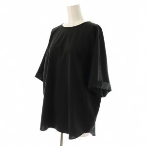 Framework 25SS UVカットTee-ブラウス 半袖 ブラック /HK OS