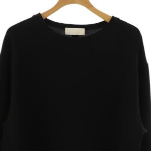 GALLARDAGALANTE 24SS バックスリットブラウスT 長袖 F ブラック /HK OS