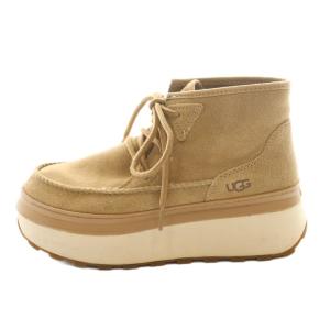 マリーンブーツ MAIN BOOTIE ブーティ US7.5 24.5?p ベージュ 1123291 /SS