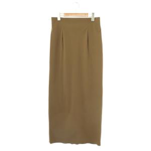 24SS ストレッチマキシタイトスカート 2 モカ /DO OS