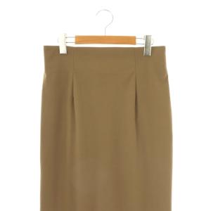 GALLARDAGALANTE 24SS ストレッチマキシタイトスカート 2 モカ /DO OS