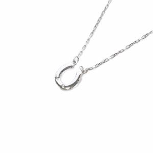 SWAROVSKI ホースシュー ネックレス ペンダント シルバー色 /SR