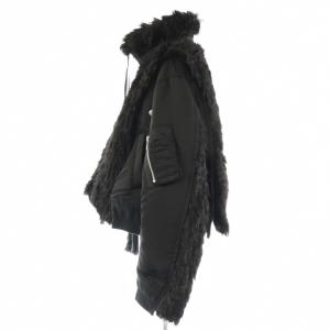 sacai 24AW 24-07604 Faux Fur x Nylon Blouson