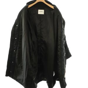 upper hights ARMY THE U-BENCH ロングコート 中綿コート アウター 1 ブラック /DF OS