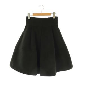 ハイウエストフレアキュロット S ブラック /DO OS