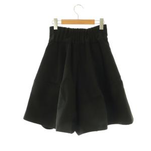 SEVEN TEN by MIHO KAWAHITO ハイウエストフレアキュロット S ブラック /DO OS