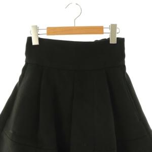 SEVEN TEN by MIHO KAWAHITO ハイウエストフレアキュロット S ブラック /DO OS