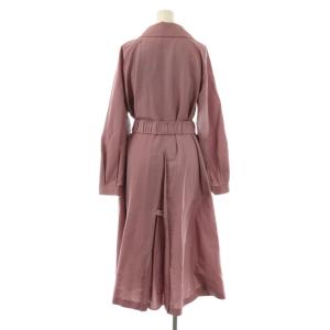 EPOCA コットンナイロンスプリングコート 40 パープルピンク /DO OS