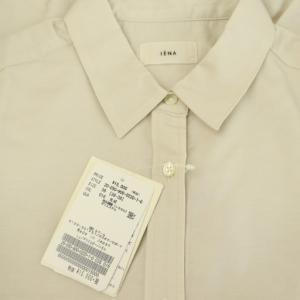IENA 20SS Ly/Pツイルオーバーシャツ 長袖 38 生成 /MY OS