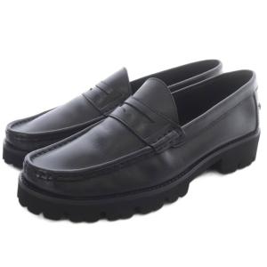 コインローファー レザー 9 黒 ブラック /SR