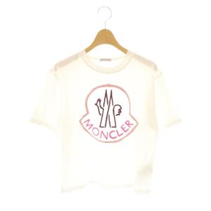 ロゴプリントTシャツ カットソー 半袖 XS 白 ホワイト /AT OS