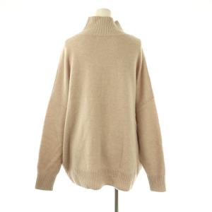 SAKULA ウールタートルネックニット セーター 38 ベージュ /DO OS