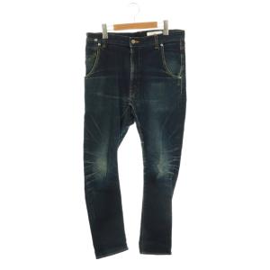 SARROUEL SKINNY DENIMサルエルスキニーデニムパンツ ジーンズ 2 ネイビー /DF