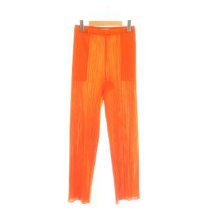 プリーツパンツ イージー 4 オレンジ /CX OS SH