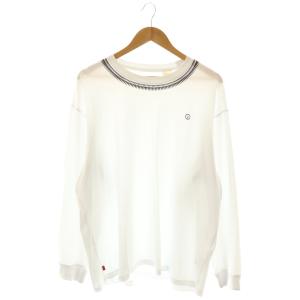 LEVIS GIZ柄ロングスリーブカットソー 長袖 クルーネック XL 白 ホワイト /AT OS SH