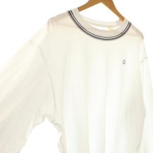 UNDERCOVER LEVIS GIZ柄ロングスリーブカットソー 長袖 クルーネック XL 白 ホワイト /AT OS SH