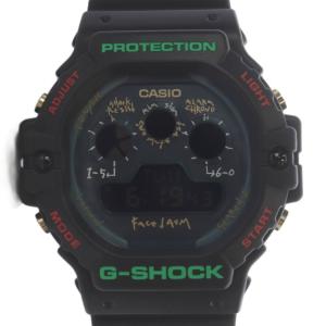 FACETASM ファセッタズム クオーツ 腕時計 黒 ブラック DW5900FA-1JR /SR SH