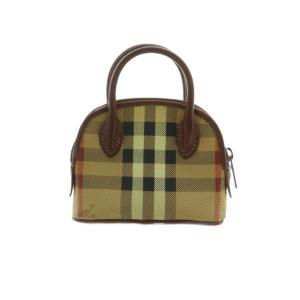 burberrys ミニバッグ ポーチ チェック柄 ベージュ
