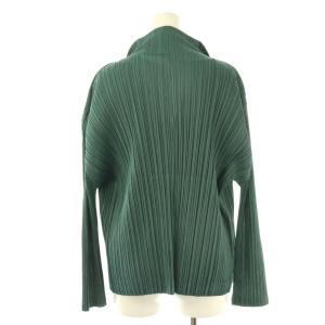 PLEATS PLEASE ISSEY MIYAKE イッセイミヤケ プリーツ アンサンブル 3 グリーン