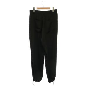 Max Mara 24年製 白タグ サテン ドロストパンツ 42 ブラック /DF OS