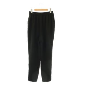 ENFOLD PEツイル ゴムジョッパーズパンツ スリムテーパードパンツ 38 ブラック /DF OS