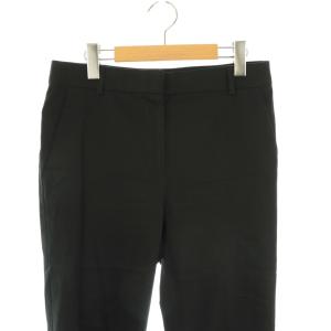 Max Mara 23年製 白タグ コットン パンツ テーパードパンツ 42 ブラック /DF OS