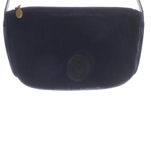 Christian Dior トロッター ショルダーバッグ ロゴ 紺 ネイビー /SR OH