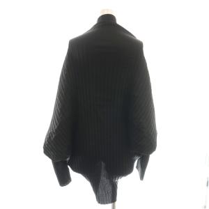 Max Mara プリーツ ボレロカーディガン 前開きトッパー 黒 ブラック /AT OS