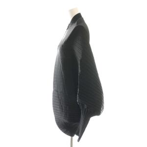 Max Mara プリーツ ボレロカーディガン 前開きトッパー 黒 ブラック /AT OS