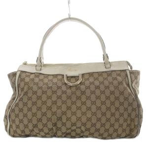 ハンドバッグ GGキャンバス ベージュ 190248