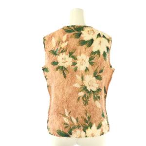 YUKI TORII シワ加工花柄ノースリーブカットソー 40 マルチカラー /DO OS