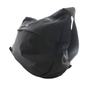 agnes b. ショルダーバッグ ナイロン 黒 ブラック NS24-01 /SS OS