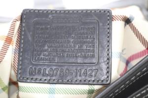 COACH ワンショルダー ショルダーバッグ レザー ブラック 11427 /YO4