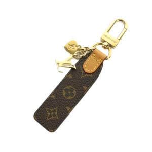 25年 キーホルダー・LV チェリシュド キャンバス レザー モノグラム柄 ブラウン M01184
