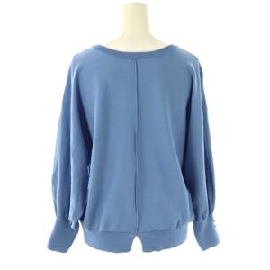 KUMIKYOKU 組曲 K 25SS フラワーメタルドルマン ニット セーター 5 スモークブルー /ES OS