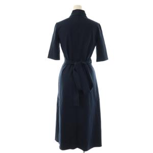 MAX&CO. カシュクールワンピース S ネイビー /DO OS